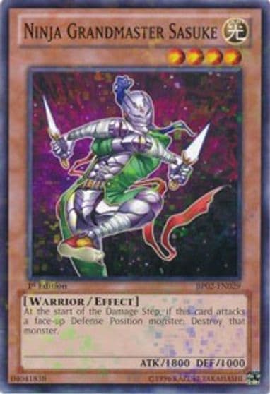 Ninja Grandmaster Sasuke Mosaic Rare Battle Pack 2: War of the Giants Yu-Gi-Oh! card