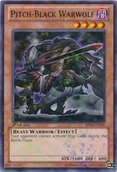 Pitch Black Warwolf Mosaic Rare Battle Pack 2: War of the Giants Yu-Gi-Oh! card