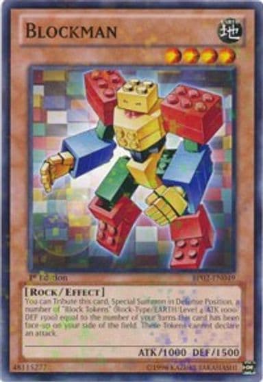 Blockman Mosaic Rare Battle Pack 2: War of the Giants Yu-Gi-Oh! card