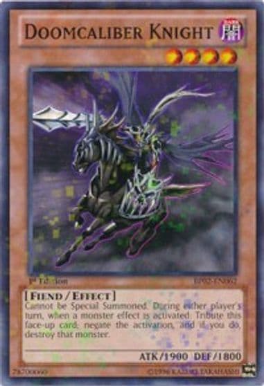 Doomcaliber Knight Mosaic Rare Battle Pack 2: War of the Giants Yu-Gi-Oh! card