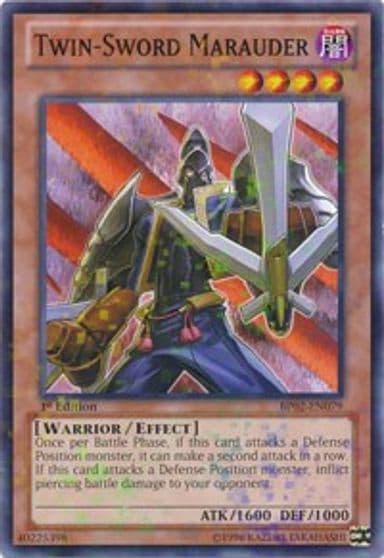 Twin Sword Marauder Mosaic Rare Battle Pack 2: War of the Giants Yu-Gi-Oh! card