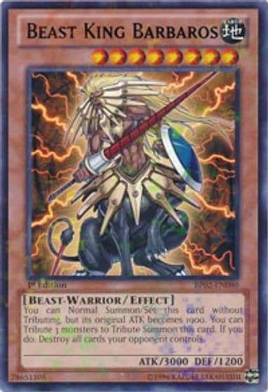 Beast King Barbaros Mosaic Rare Battle Pack 2: War of the Giants Yu-Gi-Oh! card