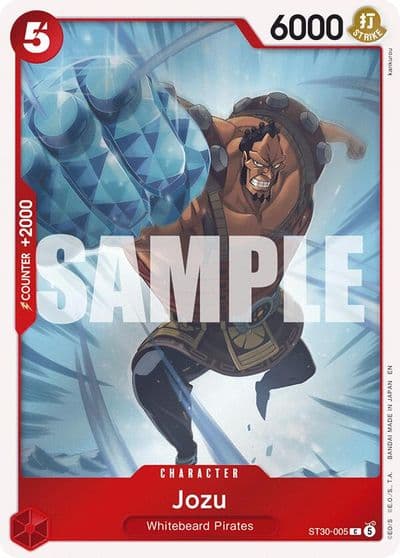 Jozu Starter Deck EX: Luffy & Ace One Piece card