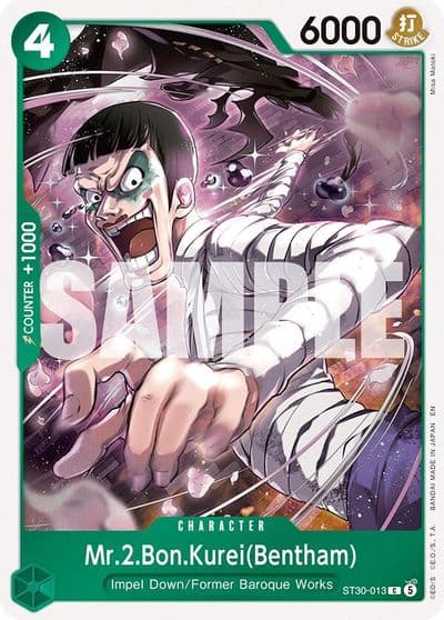 Mr2BonKureiBentham Starter Deck EX: Luffy & Ace One Piece card