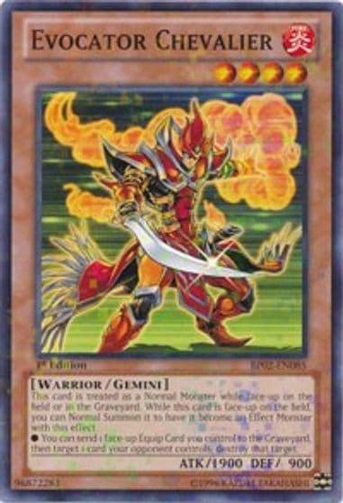 Evocator Chevalier Mosaic Rare Battle Pack 2: War of the Giants Yu-Gi-Oh! card