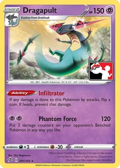 Dragapult (Library Exclusive) Miscellaneous Cards & Products Pokemon card