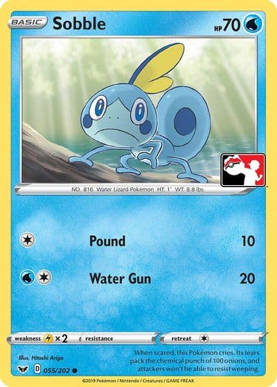 Sobble (Library Exclusive) Miscellaneous Cards & Products Pokemon card