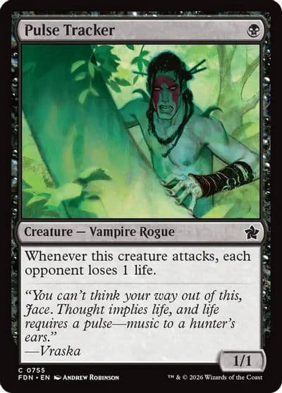 Pulse Tracker 0755 Foundations Magic card