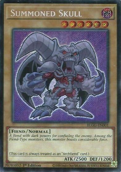 Summoned Skull Battles of Legend: Glorious Gallery Yu-Gi-Oh! card