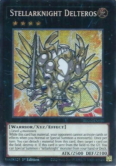 Stellarknight Delteros Battles of Legend: Glorious Gallery Yu-Gi-Oh! card