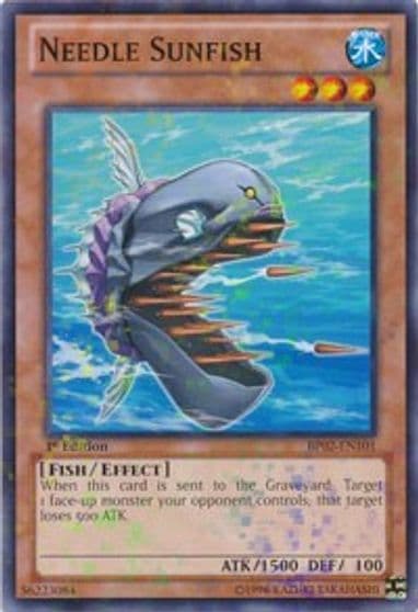 Needle Sunfish Mosaic Rare Battle Pack 2: War of the Giants Yu-Gi-Oh! card