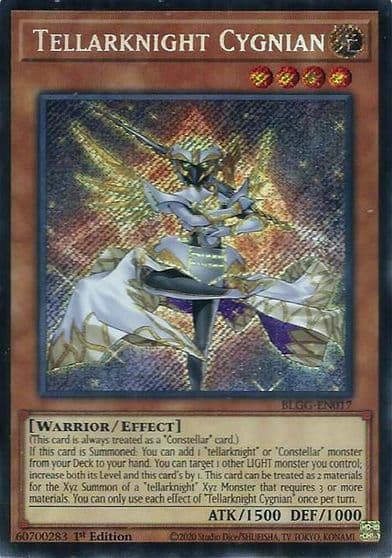 Tellarknight Cygnian Battles of Legend: Glorious Gallery Yu-Gi-Oh! card