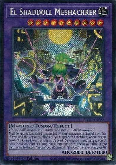 El Shaddoll Meshachrer Battles of Legend: Glorious Gallery Yu-Gi-Oh! card