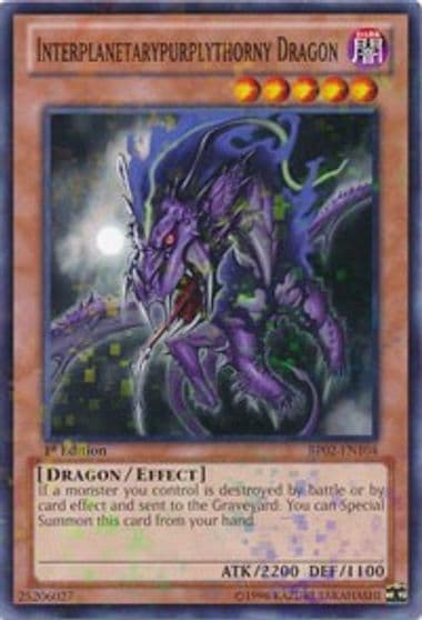 Interplanetarypurplythorny Dragon Mosaic Rare Battle Pack 2: War of the Giants Yu-Gi-Oh! card