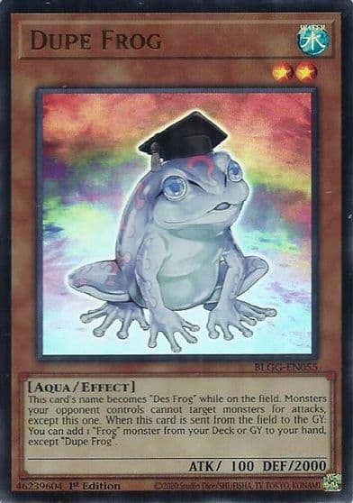 Dupe Frog Battles of Legend: Glorious Gallery Yu-Gi-Oh! card