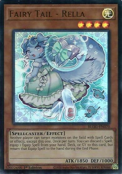 Fairy Tail Rella Battles of Legend: Glorious Gallery Yu-Gi-Oh! card