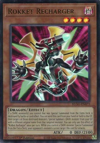 Rokket Recharger Battles of Legend: Glorious Gallery Yu-Gi-Oh! card
