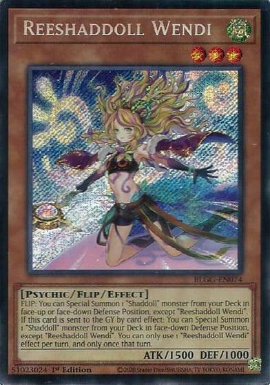 Reeshaddoll Wendi Battles of Legend: Glorious Gallery Yu-Gi-Oh! card
