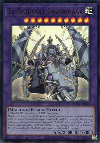 El Shaddoll Shekhinaga Battles of Legend: Glorious Gallery Yu-Gi-Oh! card