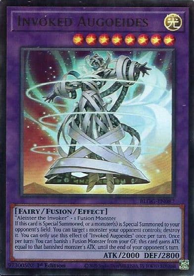 Invoked Augoeides Battles of Legend: Glorious Gallery Yu-Gi-Oh! card