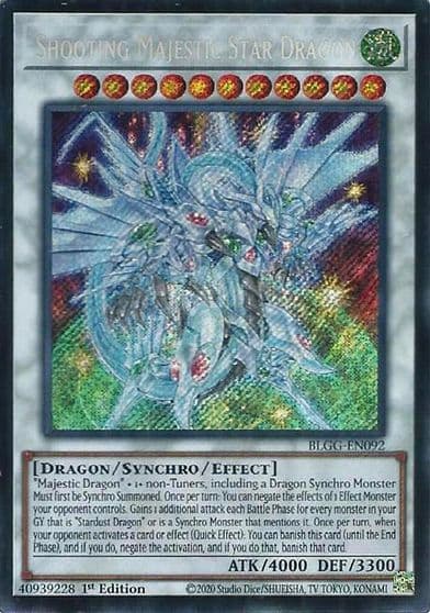 Shooting Majestic Star Dragon Battles of Legend: Glorious Gallery Yu-Gi-Oh! card