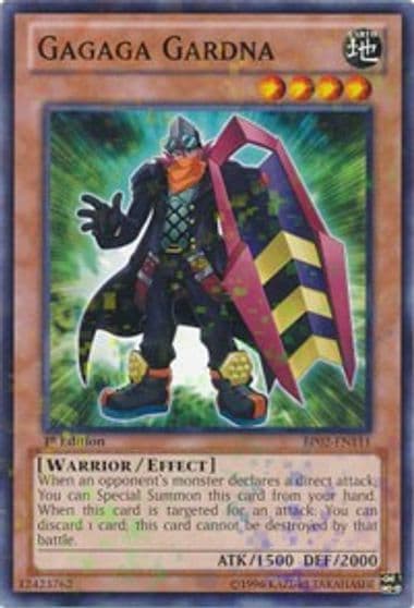 Gagaga Gardna Mosaic Rare Battle Pack 2: War of the Giants Yu-Gi-Oh! card