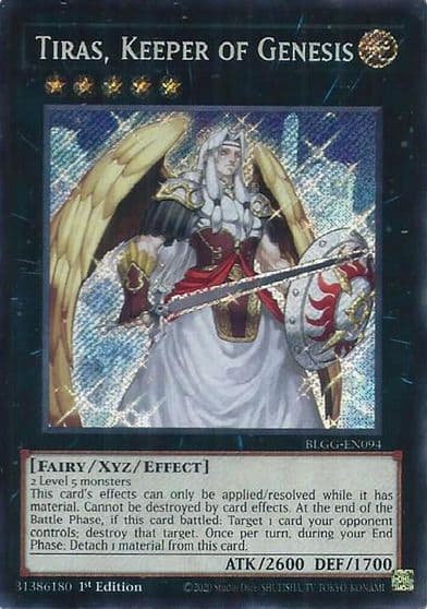Tiras Keeper of Genesis Battles of Legend: Glorious Gallery Yu-Gi-Oh! card
