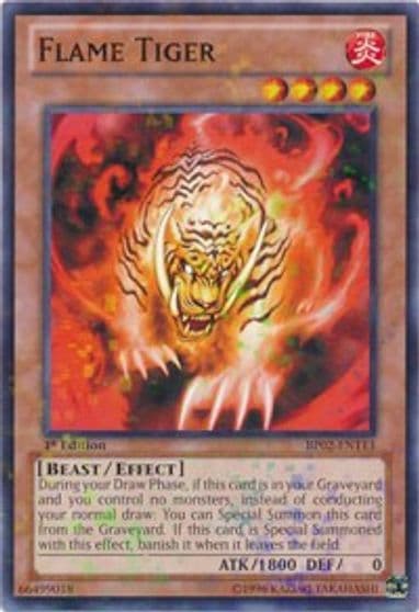Flame Tiger Mosaic Rare Battle Pack 2: War of the Giants Yu-Gi-Oh! card