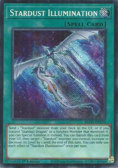 Stardust Illumination Battles of Legend: Glorious Gallery Yu-Gi-Oh! card