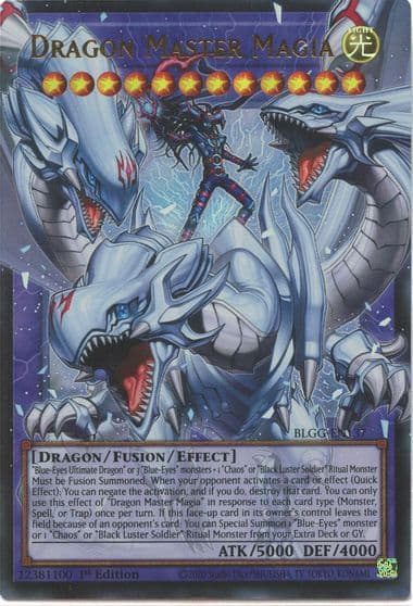 Dragon Master Magia Battles of Legend: Glorious Gallery Yu-Gi-Oh! card