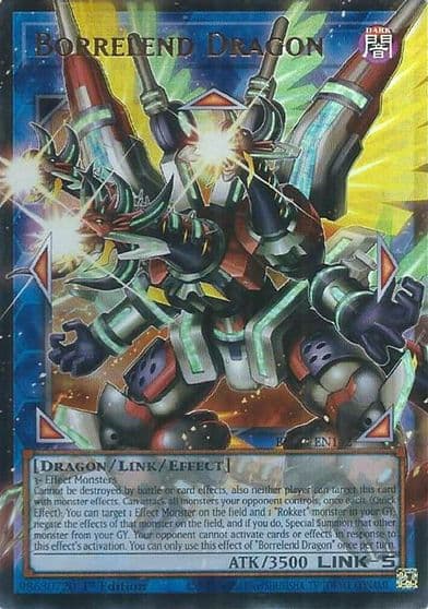 Borrelend Dragon Battles of Legend: Glorious Gallery Yu-Gi-Oh! card