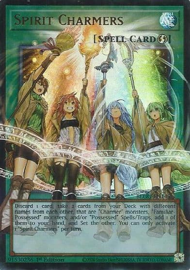 Spirit Charmers Battles of Legend: Glorious Gallery Yu-Gi-Oh! card