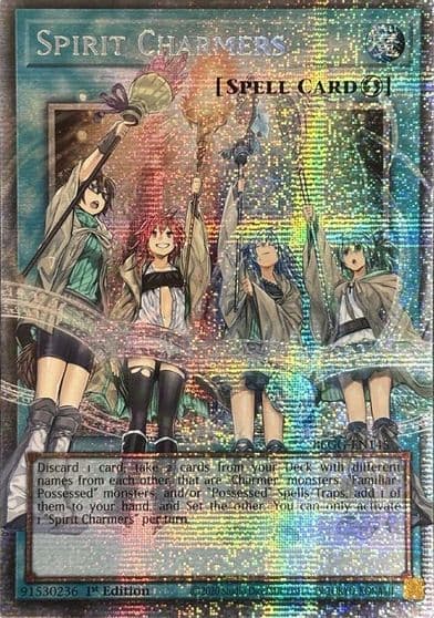 Spirit Charmers Starlight Rare Battles of Legend: Glorious Gallery Yu-Gi-Oh! card