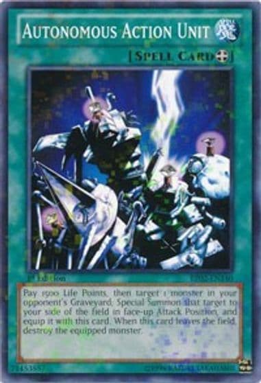 Autonomous Action Unit Mosaic Rare Battle Pack 2: War of the Giants Yu-Gi-Oh! card