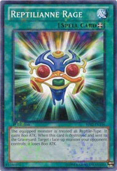 Reptilianne Rage Mosaic Rare Battle Pack 2: War of the Giants Yu-Gi-Oh! card