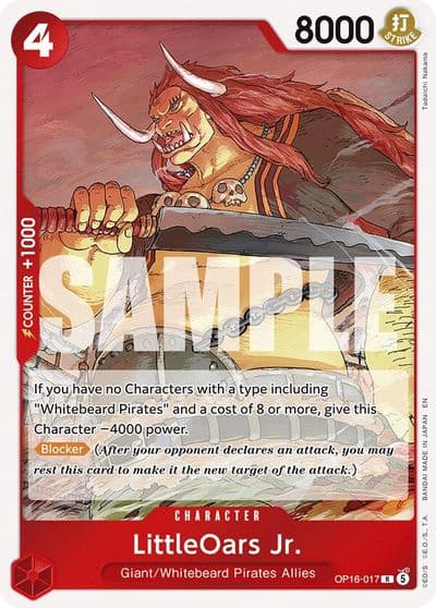 LittleOars Jr The Time of Battle One Piece card