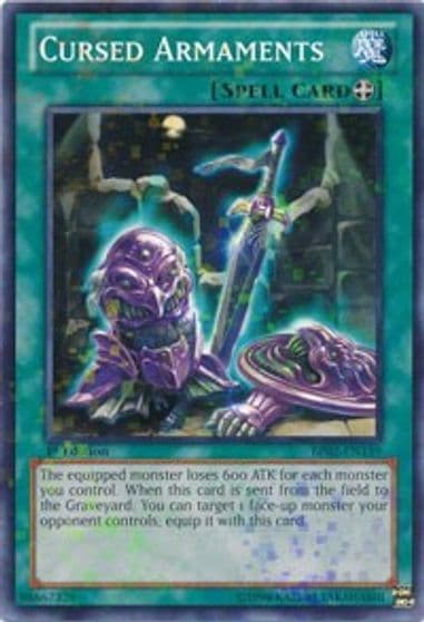 Cursed Armaments Mosaic Rare Battle Pack 2: War of the Giants Yu-Gi-Oh! card