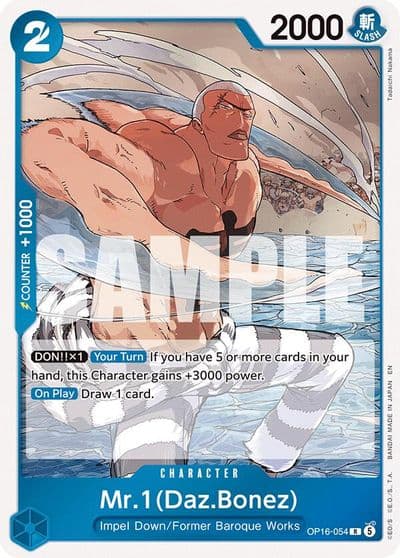 Mr1DazBonez The Time of Battle One Piece card