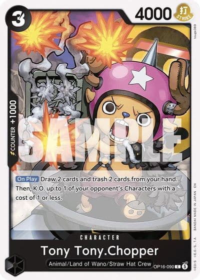 Tony TonyChopper The Time of Battle One Piece card
