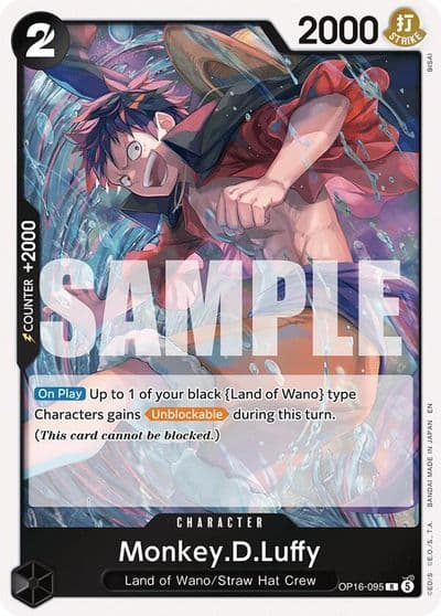 MonkeyDLuffy 095 The Time of Battle One Piece card