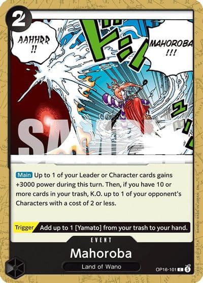 Mahoroba The Time of Battle One Piece card