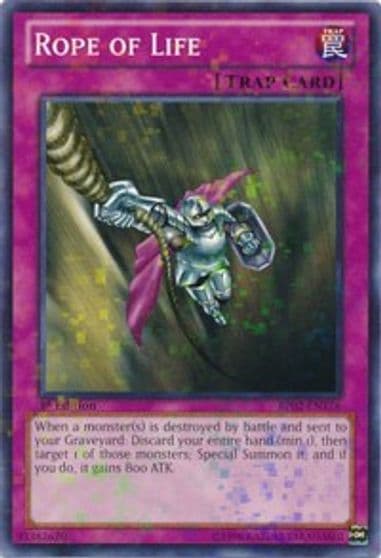 Rope of Life Mosaic Rare Battle Pack 2: War of the Giants Yu-Gi-Oh! card