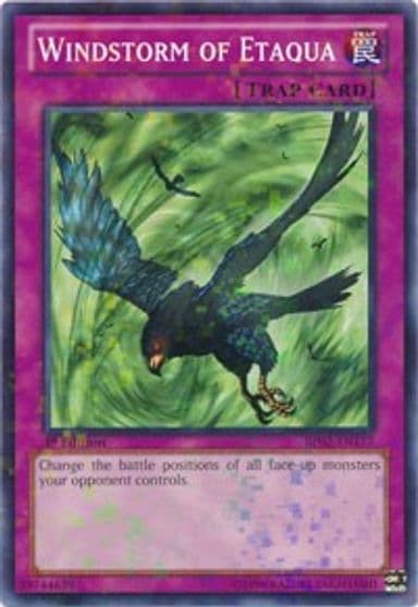 Windstorm of Etaqua Mosaic Rare Battle Pack 2: War of the Giants Yu-Gi-Oh! card