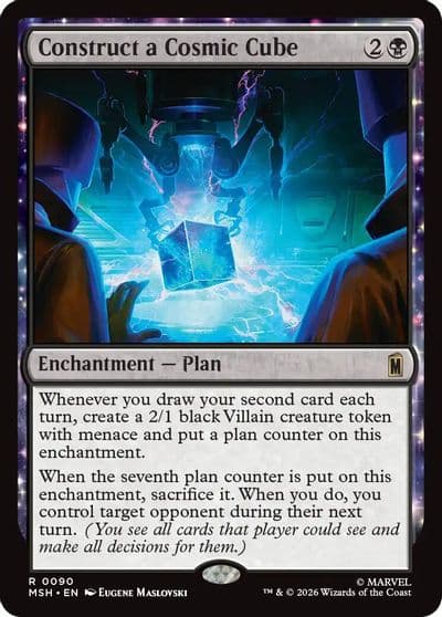 Construct a Cosmic Cube Marvel Super Heroes Magic card