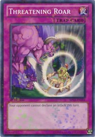 Threatening Roar Mosaic Rare Battle Pack 2: War of the Giants Yu-Gi-Oh! card