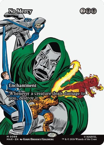 No Mercy Borderless Marvel Universe Eternal-Legal Magic card