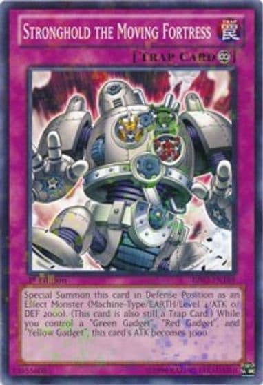 Stronghold the Moving Fortress Mosaic Rare Battle Pack 2: War of the Giants Yu-Gi-Oh! card