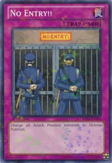 No Entry Mosaic Rare Battle Pack 2: War of the Giants Yu-Gi-Oh! card