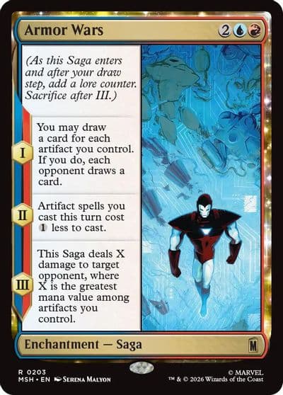 Armor Wars Marvel Super Heroes Magic card