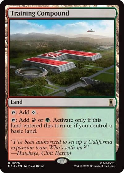 Training Compound Marvel Super Heroes Magic card